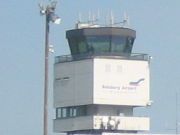 Flughafen Salzburg SZG, Österreich, Kontrollturm