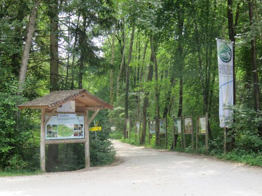 Salzburger Freilichtmuseum, Salzburg, Österreich, Eingang vom Parkplatz