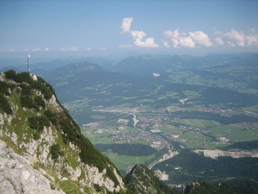 Untersbergbahn, Salzburg, Österreich, Ausblick vom Berg