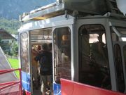 Untersbergbahn, Salzburg, Österreich, Einstieg Gondel Talstation