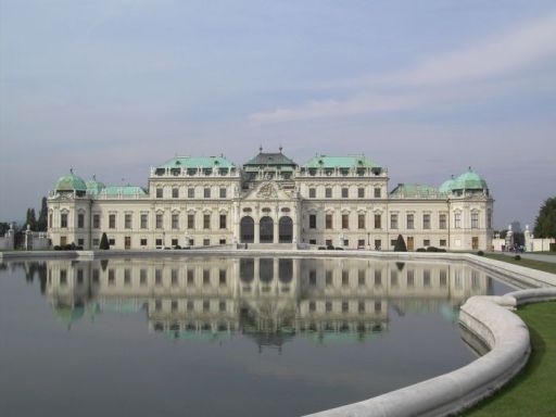 Wien, Österreich, Oberes Belvedere