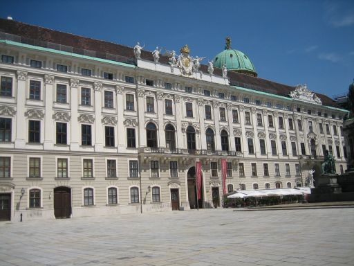 Wien, Österreich, Hofburg / Innenhof