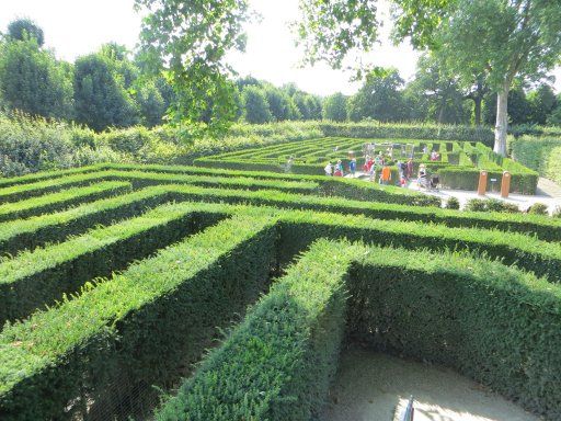 Schloss Schönbrunn, Wien, Österreich, Irrgarten & Labyrinth