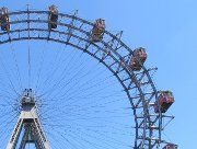 Wiener Riesenrad, Wien, Österreich, Ansicht vom Praterstern