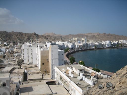 Muscat, Oman, Bucht von Muscat Mutrah