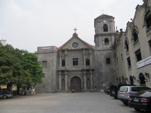 San Agustin Kirche, Manila, Philippinen, Außenansicht