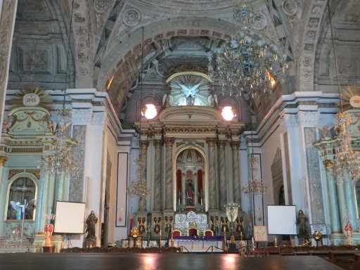 San Agustin Kirche, Manila, Philippinen, Altar