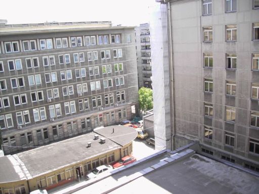 Hotel Grand Warschau, Polen, Ausblick aus dem Fenster