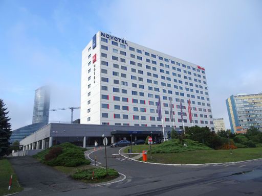 Ibis Wrocław Centrum, Breslau, Polen, Außenansicht Novotel und ibis