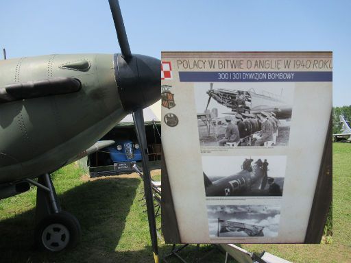 Muzeum 303 Wilcze Lotnisko, Kętrzyn - Rastenburg, Polen, 301 Polnisches Bombergeschwader Land Pommern 301 Dywizjon Bombowy