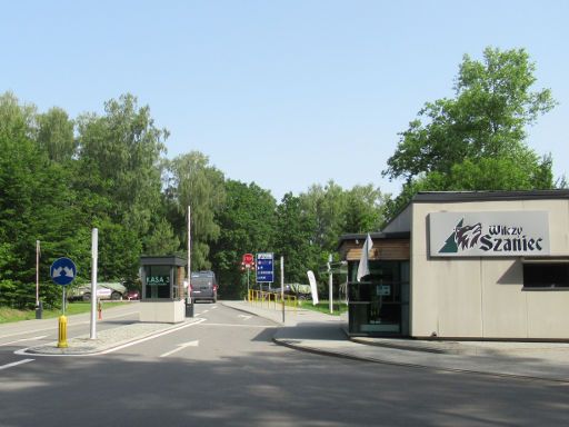 Wilczy Szaniec - Wolfsschanze, Kętrzyn - Rastenburg, Polen, Einfahrt Parkplatz in Gierłoż 5, 11-400 Kętrzyn, Poland