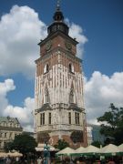 Rathausturm, Krakau, Polen