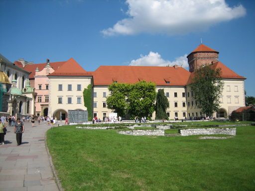 Königsschloss Wawel, Krakau, Polen, Innenhof