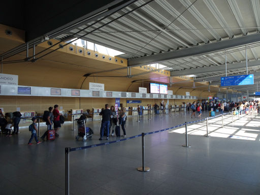 Flughafen Poznań, POZ, Polen, Terminal Abflug Bereich