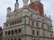 Rathaus und Museum der Stadtgeschichte, Poznań, Polen, Rathaus und Muzeum Historii Miasta Poznania am alten Markt