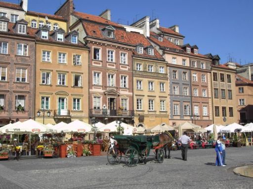 Warschau, Polen, Historische Altstadt