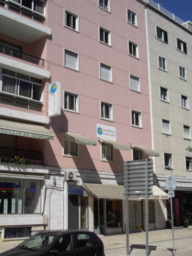 Hotel Afrin Lisboa (ehemals Hotel Residencial Estoril Lissabon), Portugal, Außenansicht an der Avenida Joao XXI Nummer 6–2, 1000–301 Lissabon