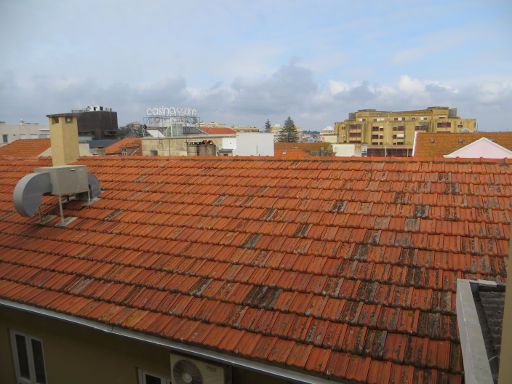 ibis Figueira da Foz Centro, Portugal, Blick aus dem Zimmer 308 Richtung Casino