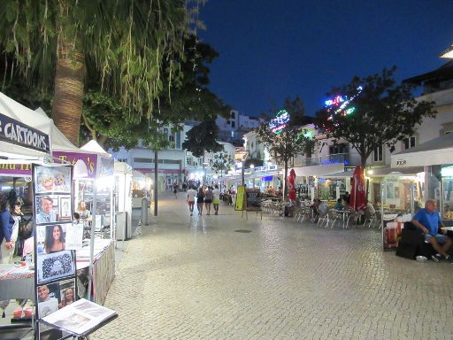 Albufeira, Portugal, Einkaufen Fußgängerzone