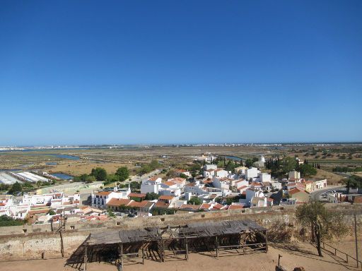 Burg, Castelo de Castro Marim, Portugal, Ausblick Richtung Meer