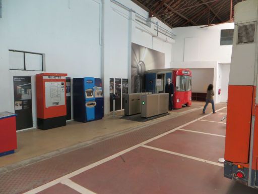 CARRIS Museum, Lissabon, Portugal, Ausstellung Metro