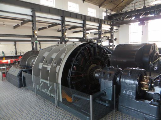 Museu da Eletricidade, Lissabon, Portugal, Generator