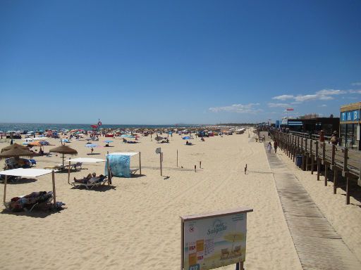 Monte Gordo, Portugal, Strand