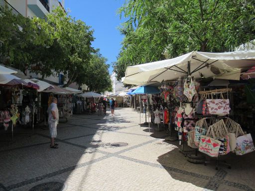 Monte Gordo, Portugal, Einkaufen Fußgängerzone