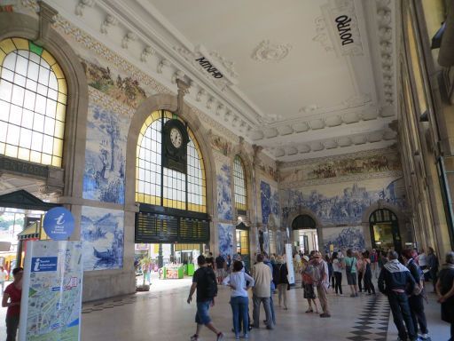 Porto, Portugal, São Bento Bahnhofshalle