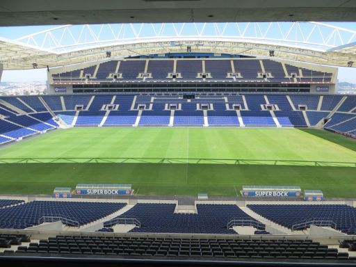 Estádio do Dragão, FC Porto, Porto, Portugal, Blick ins Stadion von der Ehrentribüne