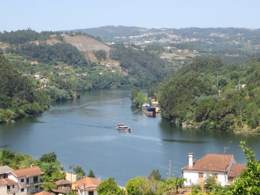 Mietwagentour Douro Peso da Régua – Pinhão, Porto, Portugal, Ausblick auf den Douro