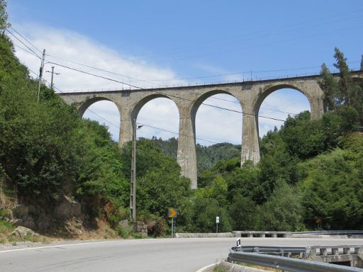 Mietwagentour Douro Peso da Régua – Pinhão, Porto, Portugal, Viadukt Eisenbahnbrücke