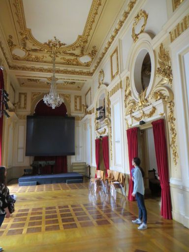 Teatro Nacional São João, Porto, Portugal, Grand Room in der ersten Etage mit circa 8 Meter Deckenhöhe