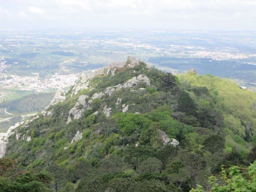 Palácio Nacional da Pena, Sintra Portugal, Ausblick auf die Moorish Burg