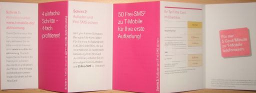 T–Mobile xtra, kleine Bedienungsanleitung