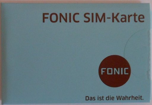 FONIC prepaid SIM Karte, Starterpaket