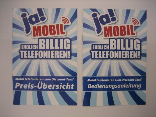 ja! mobil prepaid SIM Karte, Preisübersicht und Bedienungsanleitung