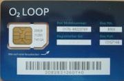 o2 Loop, SIM Karte