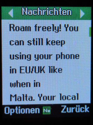 epic prepaid SIM Karte, Malta, Roaming Info Polen im Juni 2022 auf einem Logicom Le Posh 178