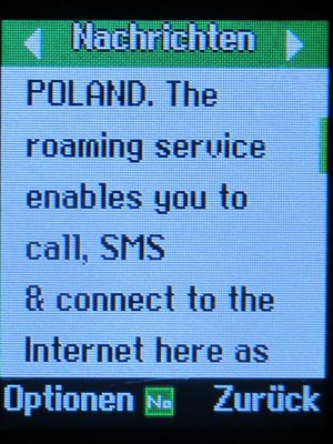 epic prepaid SIM Karte, Malta, Roaming Info Polen im Juli 2023 auf einem Logicom Le Posh 178