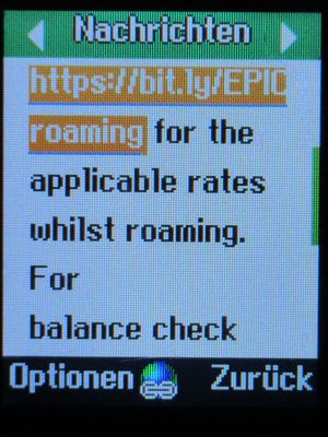 epic prepaid SIM Karte, Malta, Roaming Info Polen im Juli 2023 auf einem Logicom Le Posh 178