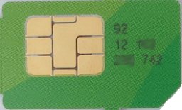 plus prepaid SIM Karte Polen, SIM Karte Rückseite