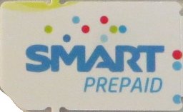 SMART, prepaid UMTS SIM Karte, Philippinen, SIM Karte, Vorderseite