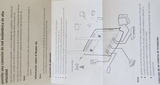 amena.com internet 4G en casa, Vertrag, Spanien, Bedienungsanleitung für den Router