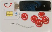 DTAC Aircard 3G prepaid SIM Karte, SIM Karte und UMTS Stick