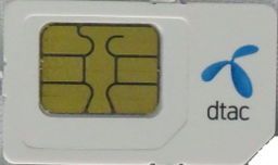 DTAC Call to dtac numbers prepaid SIM Karte, SIM Karte