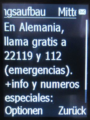 Movistar Prepago Plus - Total, prepaid SIM Karte, Spanien, Roaming Info Deutschland Juli 2025 auf einem doro® Primo&trade; 413