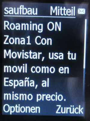 Movistar Prepago Plus - Total, prepaid SIM Karte, Spanien, Roaming Info Daten Deutschland Juli 2025 auf einem doro® Primo&trade; 413