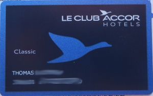 Le Club Accorhotels, Clubkarte Classic 2015