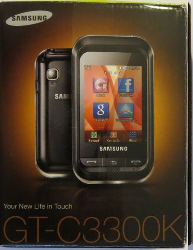 Samsung, Mobiltelefon, GT–C3300K, Verpackung
